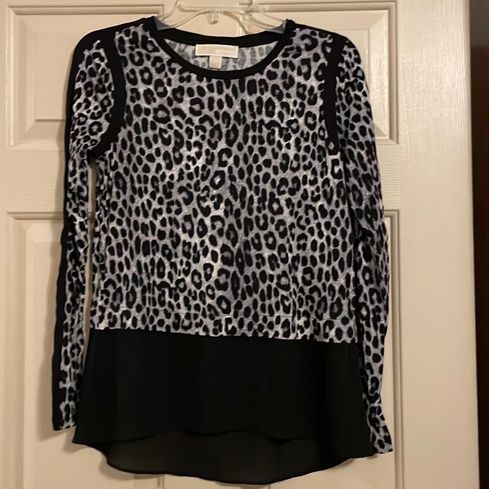 MICHAEL Michael Kors. Small leopard print top